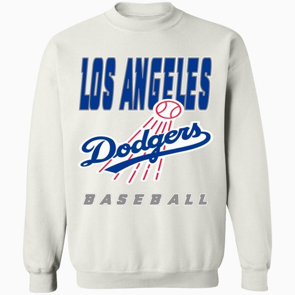 Los Angeles LA Dodgers 1990's Retro MLB Sweatshirt, LA Dodgers Unisex Sweatshirt - Picture 3 of 4